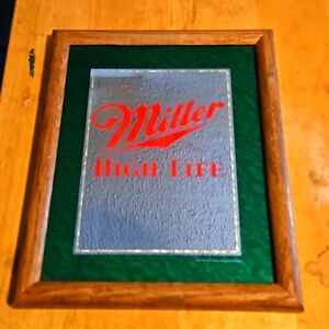 Miller High Life mirror sign